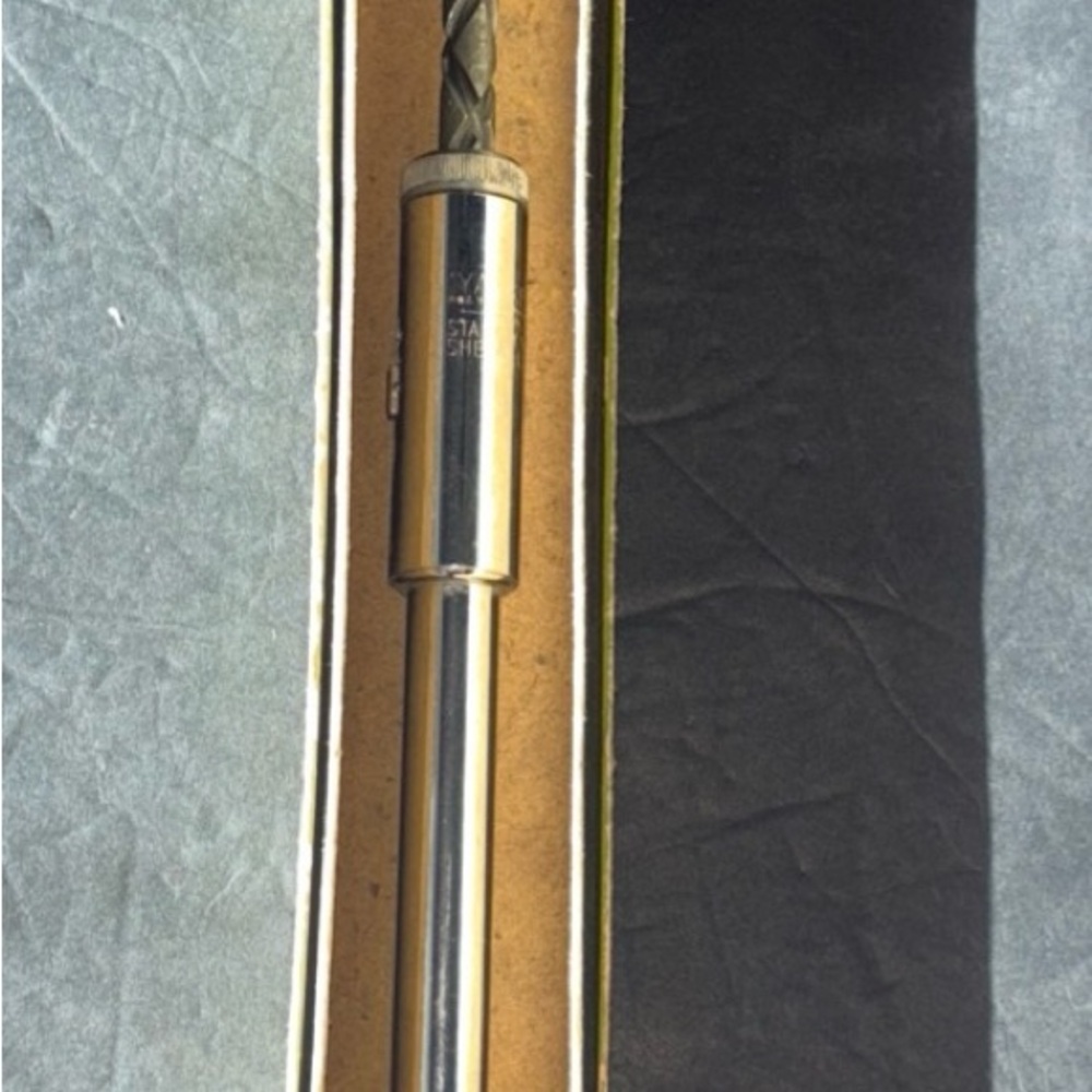 Vintage Stanley YANKEE 130A Spiral Ratchet Screwdriver Push Drill Original Box